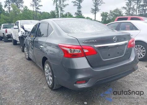 2018 Nissan Sentra S из США, поврежденный, VIN 3N1AB7AP8JY342874